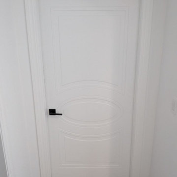 Modern interior frameless doors | Mela 7001 White | 42 x 80