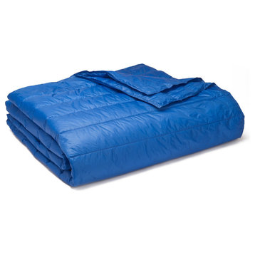 PUFF Packable Down Alternative Indoor/Outdoor Water Resistant Blanket , Electric