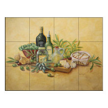 Backsplash Outdoor BBQ