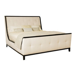 Bedroom Collection: Jet Set King Upholstered Bed by Bernhardt - Panel Beds