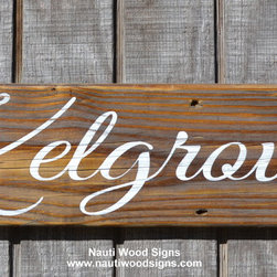 Beach Decor, Beach House, Rustic Decor Sign - Novelty Signs