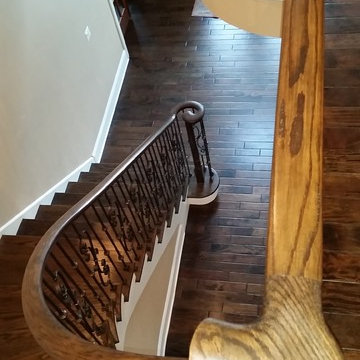 Custom iron baluster replacement