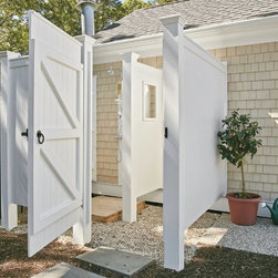 Custom Chatham Shower Enclosure in Harwich, MA - Outdoor Showers