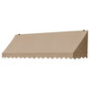 Traditional Awnings in a Box, Tan, 8'