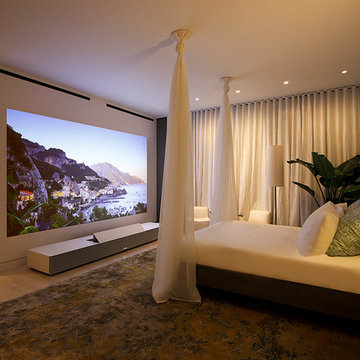 "Bedroom Escape" designed by Campion Platt for Sony 4K Ultra Short Throw Project