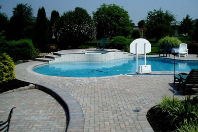 Example of a classic pool design in Philadelphia