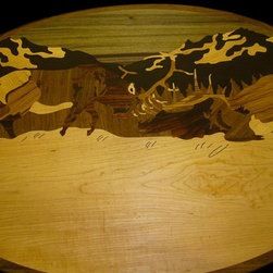 Marquetry & Parquet - Floor Medallions And Inlays