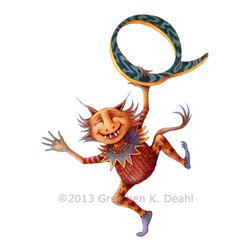 ART: Guardian Monster POSTER: Quiggles Gaphump is his name. - Wall Letters