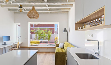 Casas Houzz: La reforma de un pequeño ático en Madrid de 30 m²