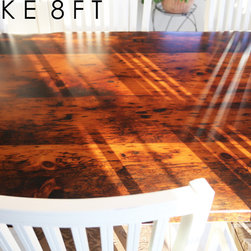 Reclaimed Wood Harvest Tables - Products