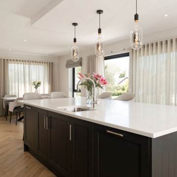 Aldana Kitchen in Graphite by Ashwood Kitchen Design