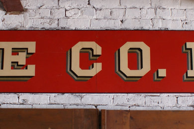 Fire Co. No. 1 Sign from MSI Chicago