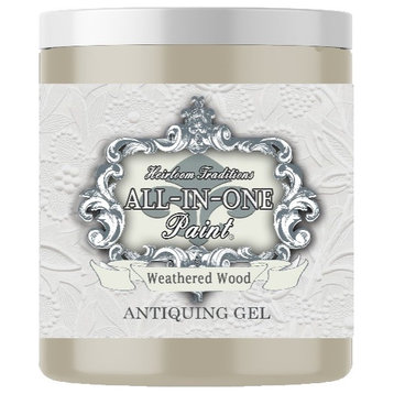 Heirloom Traditions Antiquing Gel, Weathered Wood (Gray), 8 Fl Oz