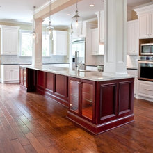 columns in kitchen