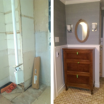 Bathroom Remodel Noce 2x4 Floor