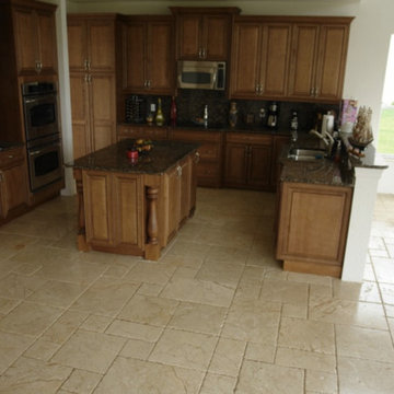 marble floors