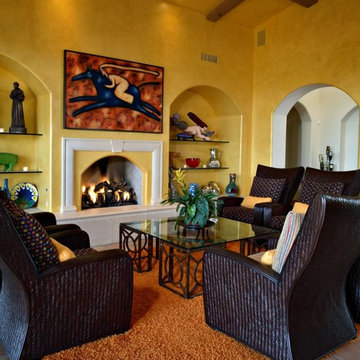 Mexican Villa Living Room