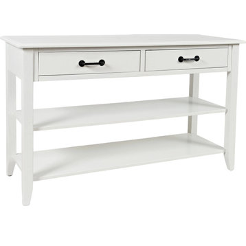 North Fork Sofa Table, Country White