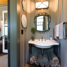 Bath: Gray and White