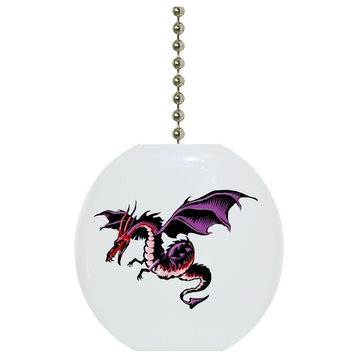 Purple Dragon Ceiling Fan Pull