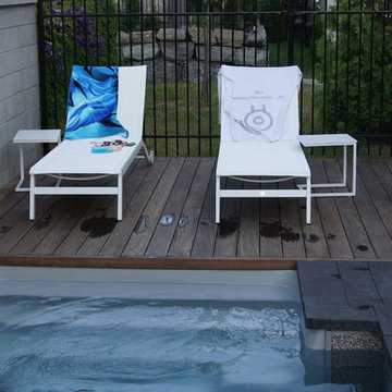 Contemporary ipe deck / patio en ipe contemporain
