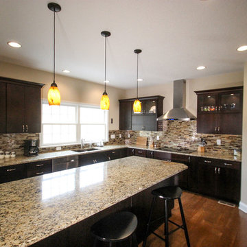Mocha Cabinets, Kitchen,