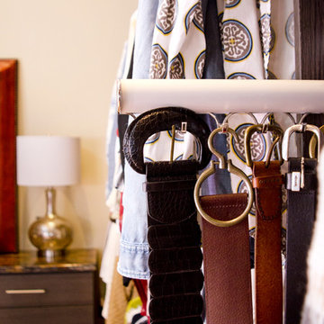 Tall Closet with Laundry