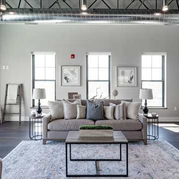 Elegant Blue & Gold Schemed Penthouse with a Notre Dame View