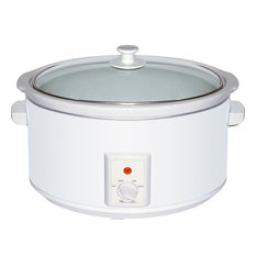 Brentwood 8.0 Qt. Slow Cooker White Body