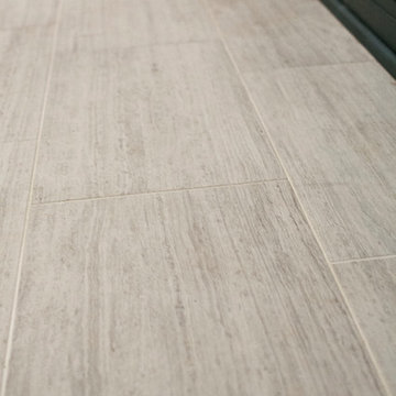 A Basement Bath that soothes the soul