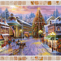 Christmas Eve - Tile Mural Palettes - Tile Murals