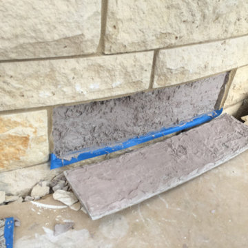 Rough Hewn Face Stone Replacement