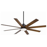 Minka Aire - Slipstream Led 65" Ceiling Fan, Coal - Stylish and bold. Make an illuminating statement with this fixture. An ideal lighting fixture for your home.