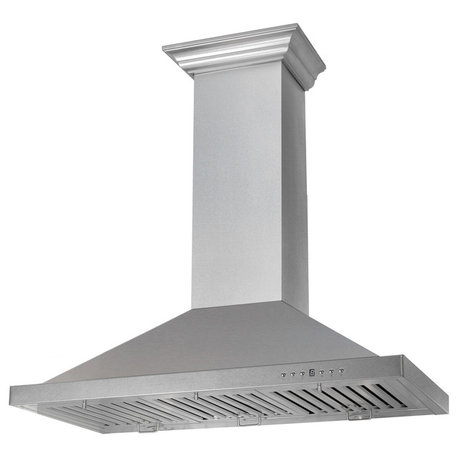 ZLINE 30" Designer Series DuraSnow Stainless Steel Wall Mount Range Hood
