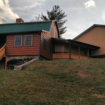 Custom Country Style Steel Log Siding in Chillicothe, MO