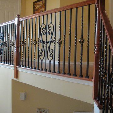 Cherry Steps and railings