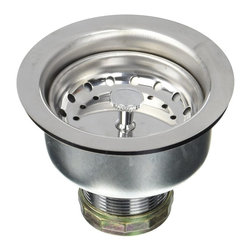 Everflow Supplies - Everflow 30.75 Long Shank Stainless Steel Sink Strainer - Kitchen Fixture Parts