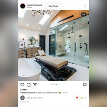 Master bathroom