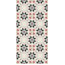 Vinyl Floor Tile Sticker, Tulipano Floor Panel, Set of 2