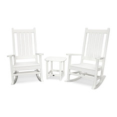 Vineyard 3-Piece Rocking Set, White