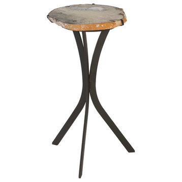 Agate Side Table, Assorted