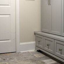 gray cabinets