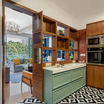 Contemporary with a touch of tropical