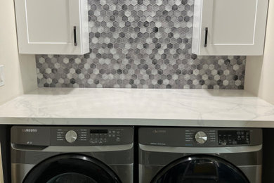 Inspiration for a laundry room remodel in Phoenix