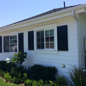Flat Face Rain Gutters in Sherman Oaks