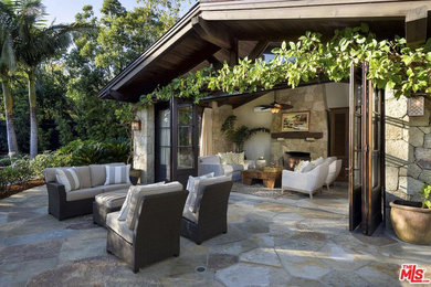 Inspiration for a patio remodel in Santa Barbara