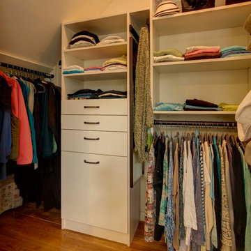 Walk-In Closet w/ Pull Out Mirror