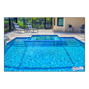 (Bryant) Bonita Springs, FL. Superior Pools Custom Swimming Pool & Spa