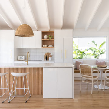 Amara creates the perfect look in white-on-white kitchen by Adore Home Magazine