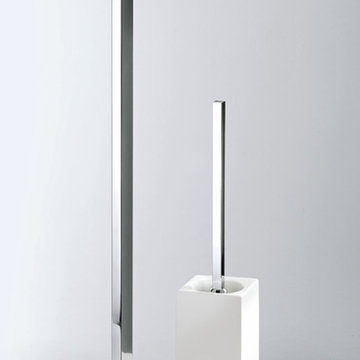 Designer Toilet Brushes and Holder Set